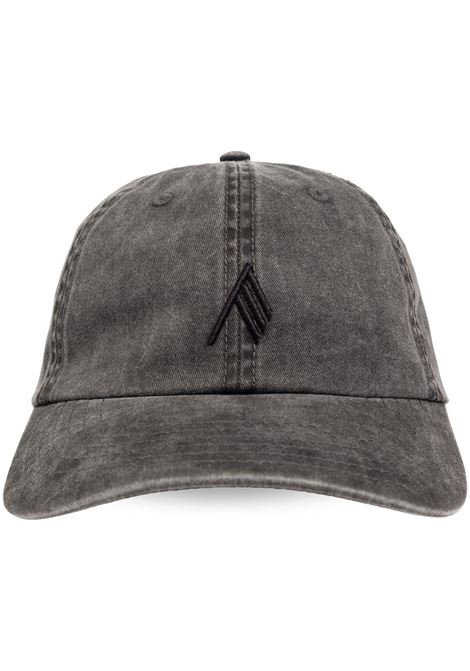 Cappello da baseball con ricamo in grigio The attico - donna THE ATTICO | 247WAC34C104RM615